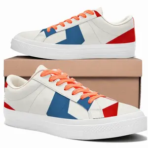 Men Flag 29 Low Top Canvas Shoes