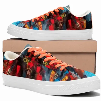 Men Lovely Women Low Top Canvas Shoes