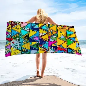 I Built Pyramids Bath Towel