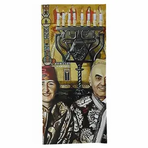 Shabat In Old Jerusalem Bath Towel