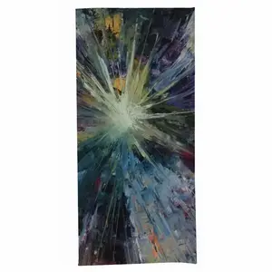 Chaos In The Space Bath Towel