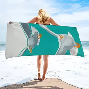 Seagulls Bath Towel