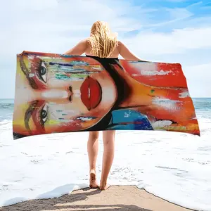 Summer Rain Bath Towel