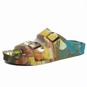 Men Gas Cork Sandals