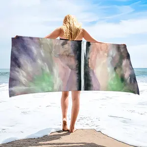 Aurora Borealis Bath Towel