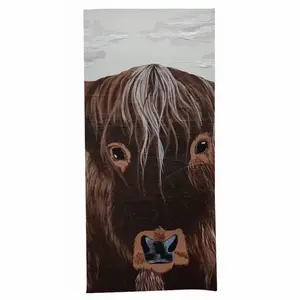 Bull - Red Bull Taurus Animals Buffalo Wild Bath Towel