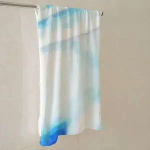 Blue House Bath Towel