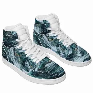 Men Sea Swirl HD1 Baskerball Sneakers