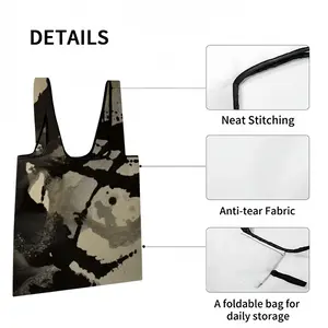 Silver Series Leafy Foldable Tote Bag