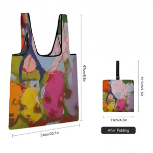 Indoor Mountain Foldable Tote Bag