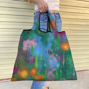 English Garden Foldable Tote Bag