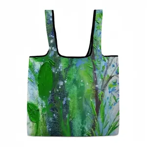 Twigs And Leaves Foldable Tote Bag