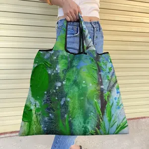 Twigs And Leaves Foldable Tote Bag