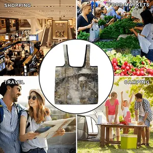 La Vie Parisienne Foldable Tote Bag