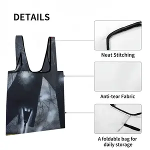 Ghost Foldable Tote Bag