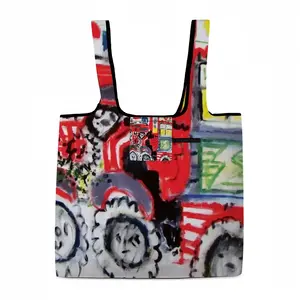 Lisbon Tuk-Tuk Foldable Tote Bag