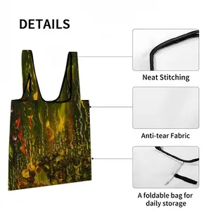 Cellular Universe M Foldable Tote Bag