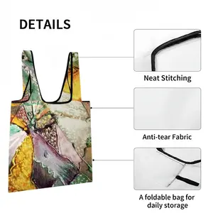 Shattered Foldable Tote Bag