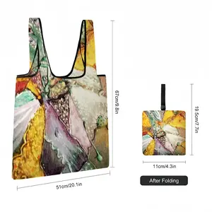 Shattered Foldable Tote Bag