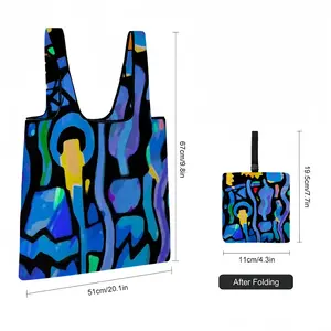 Homage To Latimer Foldable Tote Bag