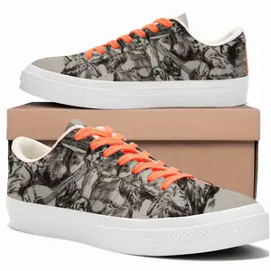 Men Players Eaters Low Top Canvas Shoes