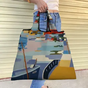 Sète La Pointe Courte Foldable Tote Bag