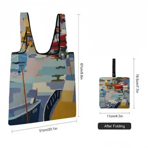 Sète La Pointe Courte Foldable Tote Bag