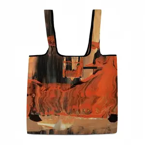 The God Of Sand Foldable Tote Bag