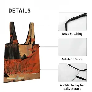 The God Of Sand Foldable Tote Bag