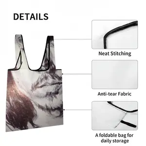 Johnny Depp Portrait Foldable Tote Bag