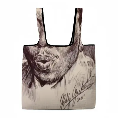 Bernie Mac Portrait Foldable Tote Bag