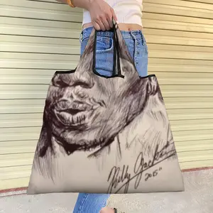 Bernie Mac Portrait Foldable Tote Bag