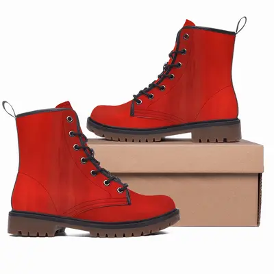 Men Red Horizon Leather Work Boots