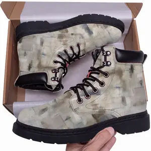 Men White Tetouan Mid Top Boots