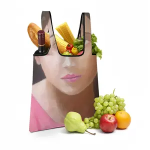 Saint Philomena Foldable Tote Bag