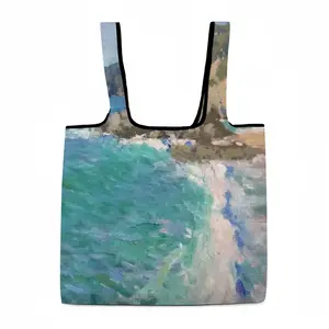 Sea Shore Spain Foldable Tote Bag