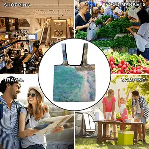 Sea Shore Spain Foldable Tote Bag