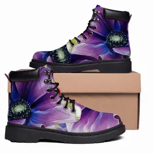 Men Violet Charm Mid Top Boots