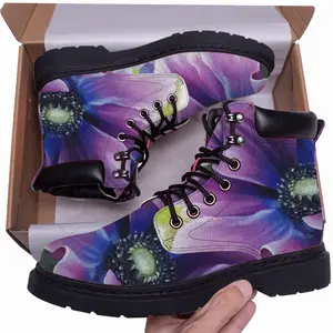 Men Violet Charm Mid Top Boots