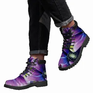 Men Violet Charm Mid Top Boots