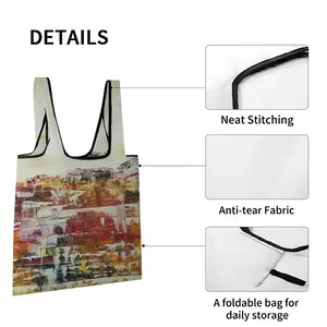 Magmatic Fields Foldable Tote Bag