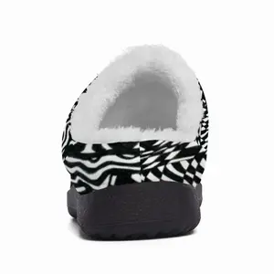 Men Liquid Skull Cotton Slippers