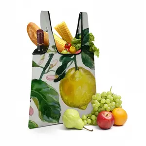 Lemon Branch Foldable Tote Bag