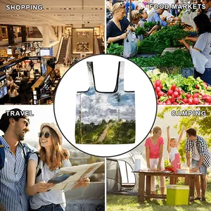 The Path To Ubud Foldable Tote Bag