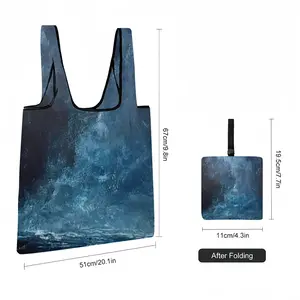 Lost In Thought Foldable Tote Bag