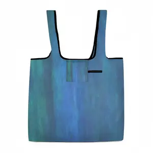 Emerald And Blue I Foldable Tote Bag