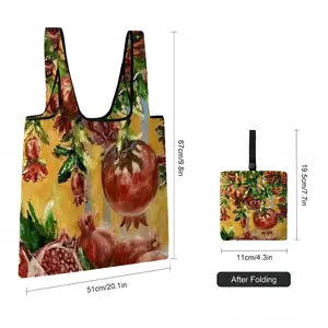 Pomegranates Foldable Tote Bag