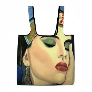 Mistress Of The Sands Of Time Foldable Tote Bag