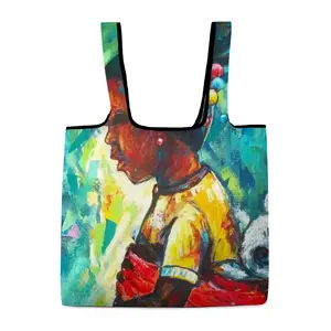 Childhood Memories Foldable Tote Bag