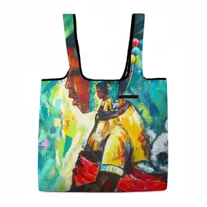 Childhood Memories Foldable Tote Bag